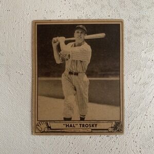 1940 Play Ball #50 Hal Trosky VG